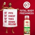 thumbnail image 4 of Old Spice Whole Body Deodorant for Men, Total Body Deodorant, Fiji, Aluminum Free Spray for 24/7 Freshness, 4 of 20