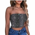 thumbnail image 2 of Tube Tops, Womens Printed Strapless Yoga Exercise Chest Wrap Pullover, 2 of 4