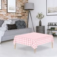 thumbnail image 4 of Penkiiy Plastic Table Cloth Disposable , 54 x 108 Inch Plaid Table Cloths for Parties, Decorative Tablecloths for Rectangle Tables, Plastic Table Cover, Leakproof & Sturdy, 4 of 9