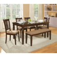 thumbnail image 2 of Homelegance Banc de Salle à Manger 44 Pouces Style Western Brun Foncé Fini Espresso, 2 of 3