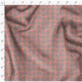 thumbnail image 4 of Soimoi Tissu en Coton Canard Abstrait Imprimé 1 Yard 56 Pouces de Large, 4 of 6