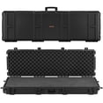 thumbnail image 1 of VEVOR Hard Rifle Case, Lockable Rifle Case with Detachable XPE Foam, 50 in Gun Storage with Wheels, IP67 Waterproof & Dustproof Pistol Storage Cases for Rifles, Shotguns, Airsoft Guns, Black, 1 of 9