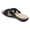 Black, variant on Casual Wedge Sandals for Women Comfortable Clip Toe Summer Beach Sandals Fashion Ladies Bohemia Platform Dress Shoes