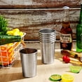 thumbnail image 1 of Chmadoxn Cups Drinking Mug 350ml Stainless Steel Cup Camping Party Tumbler Coffee Beer Stainless Steel Cup, 1 of 9