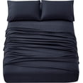thumbnail image 1 of Home Beyond & HB design Piece Bed Sheets Set (Full or Double ) Premium Hotel Quality Bedding Sheets Breathable Soft Brushed Microfiber Deep Pocket Wrinkle Fade, 1 of 5