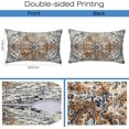 thumbnail image 4 of Boho Carpet Throw Pillow Cover Case Rug Boho Style Ethnic Design Throw Pillows Set of 2 Super Soft Pillow Covers 20x12 Inches Farmhouse Home Decor for Living Room Bedroom Sofa Couch Cushion Cover, 4 of 6