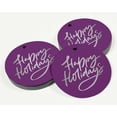 thumbnail image 3 of Inkdotpot Real Silver Foil Happy Holiday Tags Favor Hang Paper Tags 100 Pieces, 3 of 6