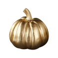 thumbnail image 2 of Set Of Four Gold Plated Brass Pumpkins In Shapes High End Thanksgiving And Fall Table Centerpieces For Luxurious Home Decor, 2 of 9