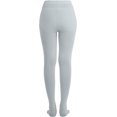 thumbnail image 3 of ORUYROP Women's Solid Colored Opaque Microfiber Footed Tights, 3 of 7