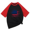 thumbnail image 2 of T-Shirt Snoarin Comfort Colors pour Hommes, Mode Décontractée, Patchwork, Col Rond, Chandail à Enfiler, T-Shirt Imprimé, Manches Courtes, Hauts, Chandails du 4 Juillet pour Hommes en Liquidation, 2 of 4