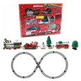 thumbnail image 2 of Ensemble de Train Jouet Ensemble de Train de Noël Voies Ferrées Jouets à Piles Train de Noël Enfant, 2 of 9