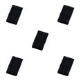 thumbnail image 3 of Baohd Extension Strap Bra Extender Buckle 3 Rows 3 Hooks Women Multicolor Lengthened Band Lingerie Replacement Intimates black 5Set, 3 of 6
