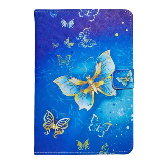 Étui Universel pour Tablette 7 8 9 10,1 Pouces à Rabat avec Support, Couverture pour iPad Samsung Huawei Lenovo Android PC Rigide, Étui de Protection pour Tablette LJHD Universel 7 Pouces
