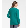 thumbnail image 3 of Landau Essentials Veste d'Uniforme Médicale pour Femmes, Coupe Classique et Décontractée, Col Rond, 4 Poches, 3 of 6