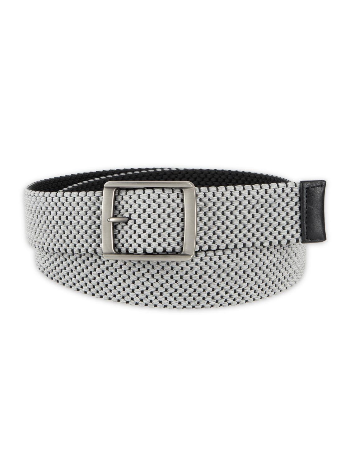 Work To Weekend by Haggar Men's 35mm Reversible Stretch Fabric Braid Belt.
