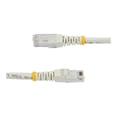 thumbnail image 4 of StarTech.com 100ft CAT6 Ethernet Cable, 10 Gigabit Molded RJ45 650MHz 100W PoE Patch Cord, CAT 6 10GbE UTP Network Cable with Strain Relief, White, Fluke Tested/Wiring is UL Certified/TIA - Category 6 - 24AWG (C6PATCH100WH) - Patch cable - RJ-45 (M) to RJ-45 (M) - 100 ft - UTP - CAT 6 - molded - white - for P/N: IES61002POE, POEINJ2GI, 4 of 4