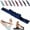 Blue, variant on Fitness Resistance Bands with Handles, Fitness Resistance Band for Stretching and Yoga, Fashion Puller Exercise, Adjustable Bands for Full Body Stretching Shaping,Blue