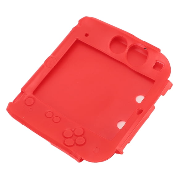 Portable Game Console Soft Silicone Cover, Accurate Cuts Handheld Game Console Silicone Cover for Daily Use Blue,Red
