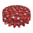 thumbnail image 1 of MesaSe Merry Christmas  Tablecloth 60 Inch，Winter Snowflake Decorative  Table Cloth with Dust-Proof Wrinkle Resistant for Home Kitchen Dining Room Patio Outdoor Picnic Party, 1 of 10
