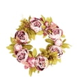 thumbnail image 1 of XZNGL Home Decor Front Door Decor Spring Leaf Wreath Plastic Artificial Plant Home Decoration Wreath Front Door, 1 of 9