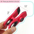 thumbnail image 3 of Chip Clips, Magnetic Clips, 6 Pack, Bag Clips, Bag Clips for Food, , Chip Clips Bag Clips Food Clips, Chip Bag Clip, Clips for Food Packages, Magnetic Bag Clips, Clips for Fridge, 3 of 5