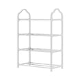 thumbnail image 2 of EGNMCR Shoe Rack,Shoe Rack for Closet, Shoe Rack Organizer Shoe Rack Shoe Rack Storage Organizer With 4 Tiers Metal Shelves For Bedroom Closet Entry Dorm Room Shoe Rack, 2 of 7