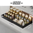 thumbnail image 2 of Pull Out Cabinet Organizer Expandable, Heavy Duty Slide Out Drawers, Adhesive Stick Slide Out Drawers, Adjustable Width Roll Out Shelf For Kitchen Pantry Organization, 2 of 5