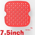 thumbnail image 1 of EGNMCR Tapis de Friteuse Réutilisable Carré Antiadhésif Tapis de Friteuse Fryer pad, 1 of 2