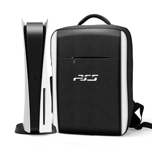 Tongliya 1 EVA PS5 host storage bag ps5 game handle accessories storage bag ps5 host backpack black