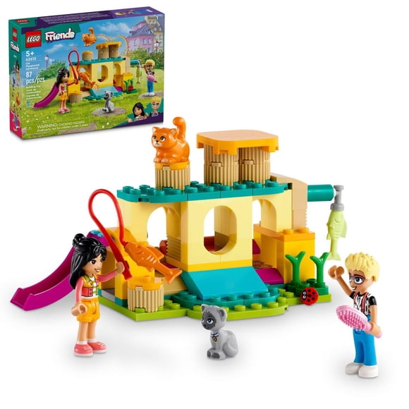 LEGO Friends Aventure au terrain de jeu pour chats 42612 Ensemble de construction (87 pièces)
