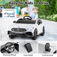 thumbnail image 2 of Gymax 12V Kids Ride on Car w/Remote Rocking Function Transport Wheels Lights & Music, 2 of 10