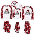 thumbnail image 2 of MASRIN Matching Pjs For Family Christmas Pajamas for Family Pjs Matching Set Family Christmas Pajamas Soft Xmas Pajamas Matching Sets Top Pants Christmas Hat Pjs, 2 of 6