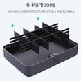 thumbnail image 3 of Modular Toolbox Organizer, 18 Adjustable Compartments Storage Tray for Screws, Bits & Small Parts (X1-D, Fits X-Series Toolboxes), 3 of 6