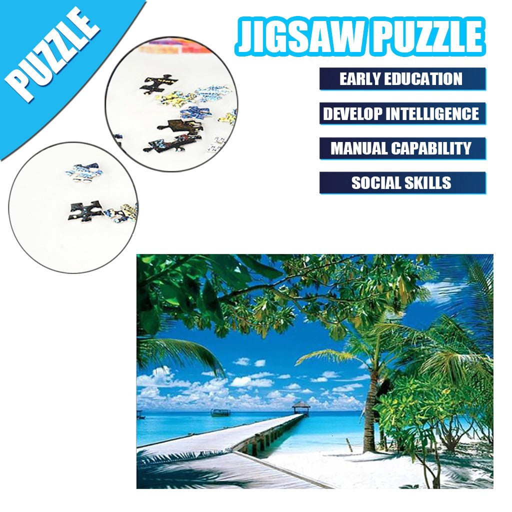 RXIRUCGD Toys Adult Children Puzzle Holiday Gift Puzzle Toy 1000PC Puzzle Patte