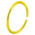 thumbnail image 1 of Gold IP or Surgical Steel Nose Ring or Cartilage Hoop with Comfort Round Ends, 1 of 4