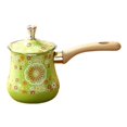 thumbnail image 1 of 720ml Turkish Coffee Pot Stovetop Coffee Maker with Long Wooden Handle Stainless Steel, 1 of 6
