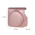 thumbnail image 2 of Andoer Protective Case PU Leather Bag with Adjustable Strap for Fujifilm Instax Square SQ6 Instant, 2 of 8