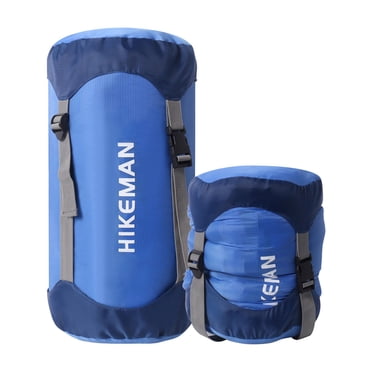 Aqestyerly Sac de Couchage 25 L en Nylon + Fibre de Polyester pour Camping et Randonnée en Plein Air, Sac de Couchage Chaud pour Sac à Dos et Voyage, Léger HWRETIE