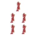 thumbnail image 1 of relayinert Belle Robe en Dentelle Florale Applique Patch pour Robes de Mariage Uniques Robe de Mariage Unique Dentelle Applique Rouge Vin 5Ensemble, 1 of 6