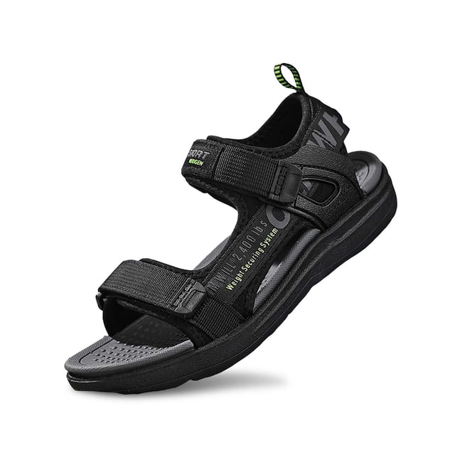 REDARER Boys' Summer Breathable Sandals – Open-Toe Comfortable Solid Color Shoes,for Size 4.5-5 Years