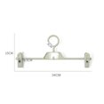 thumbnail image 3 of 10pcs Pants Hangers Plastic Space Saving Non-Slip Skirt Hangers with Clips, 3 of 6