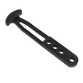 thumbnail image 4 of Sangle d'Échelle de Bateau en Caoutchouc Noir avec 4 Trous de Montage Réglables pour Fixation, 4 of 5