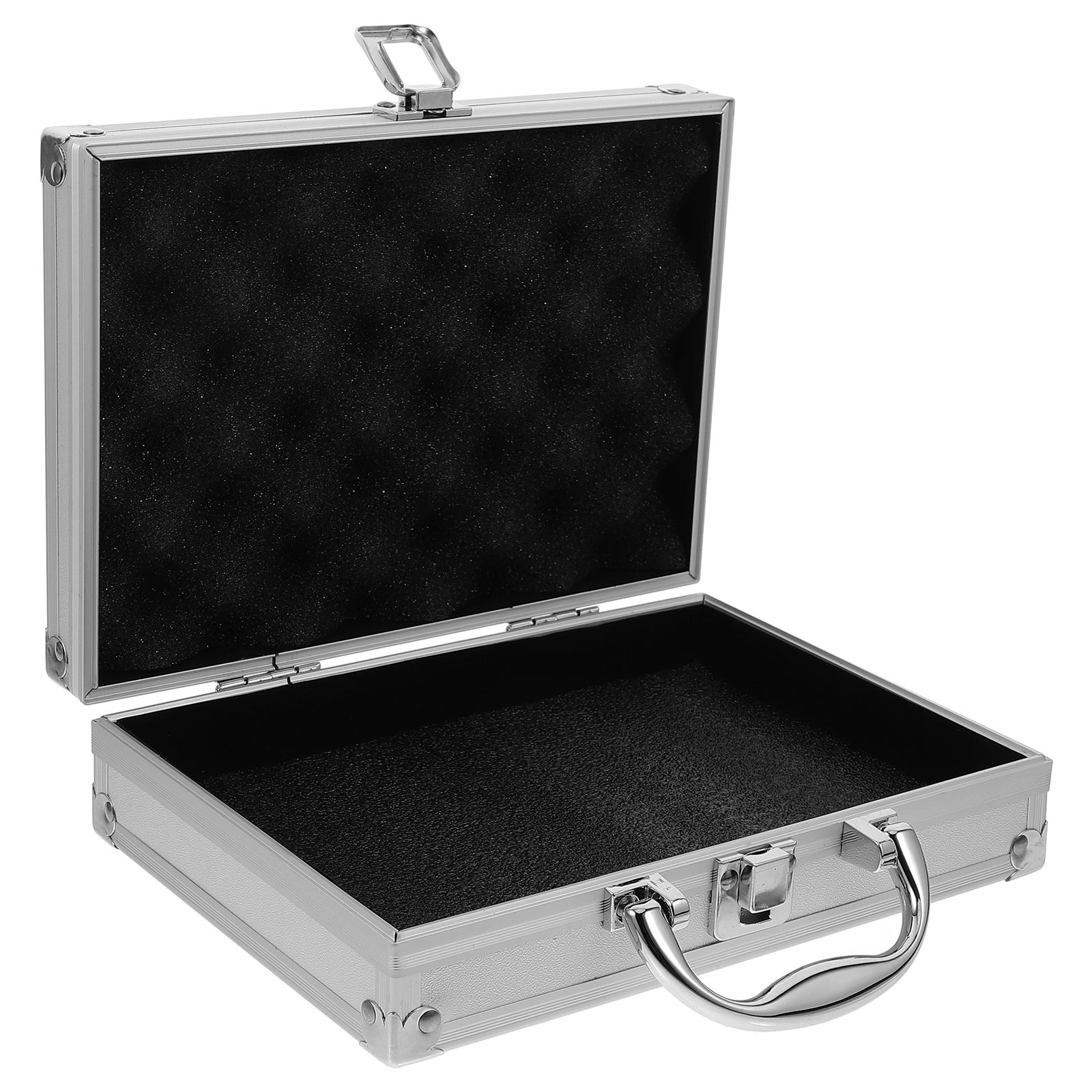 GOOHOCHY Multi Color Aluminium Alloy Toolbox Durable Metal Tool Case for Home Storage