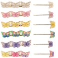 thumbnail image 1 of Femmes Coiffures Pinches Papillon - Cheveux de la mode Barrette Pinces Bobby Bec de Canard Coupes à Cheveux, 1 of 10