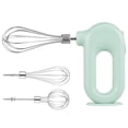 thumbnail image 1 of Yeacher Electric Egg Beater Handheld Mixer Food Beater Whisk with 4 Speed for Baking Cake Egg Cream Upright Wireless Hand Mixer Electric, 1 of 8