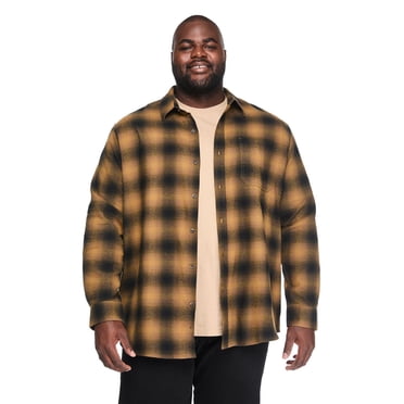 Chemise en flanelle George Plus pour hommes