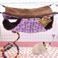 thumbnail image 1 of Pet Hammock, Double Layer Interlayer Warm Steady Pet Hanging House, For Squirrel Small Pets L, 1 of 8