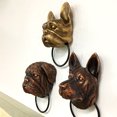 thumbnail image 4 of kurtrusly Statue Murale de Porte de Style Vintage Chien Sculpture Wolfhound, 4 of 8