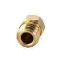 thumbnail image 2 of ziyahihome 3D Printer Nozzle Brass Extrude Head Mini Portable Brass Nozzle Firm Printer Thread, 2 of 9