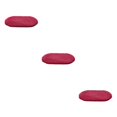 thumbnail image 1 of Thinsony Polyester Stylish Bathroom Carpet With Non-slip For Any Room Easy To Clean Bathroom Rugs Soft Winered 3Set, 1 of 6